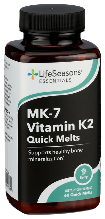 MK-7 Vitamin K2, 60 melts