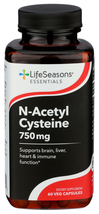N-Acetyl Cysteine, 750mg, 60 vcap