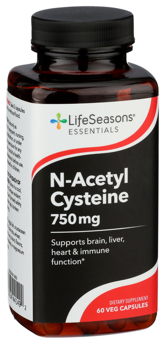 N-Acetyl Cysteine, 750mg, 60 vcap