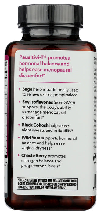 Pausitivi-T Menopause Support, 60vcap