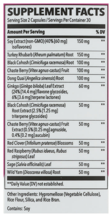 Pausitivi-T Menopause Support, 60vcap