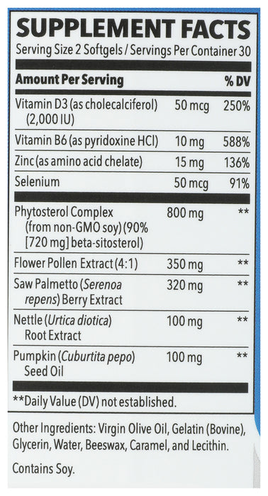 Pros-T Prostate Support, 60 sgel
