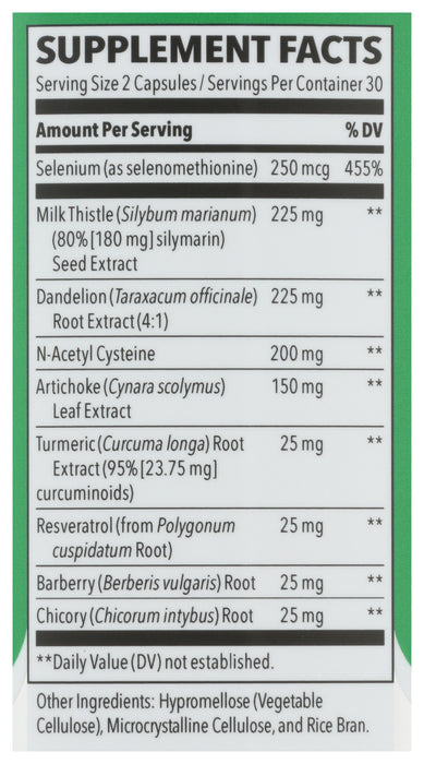 Puri-T Liver Support, 60 vcap