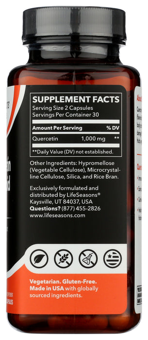 Quercetin Flavonoid, 1000mg, 60 vcap