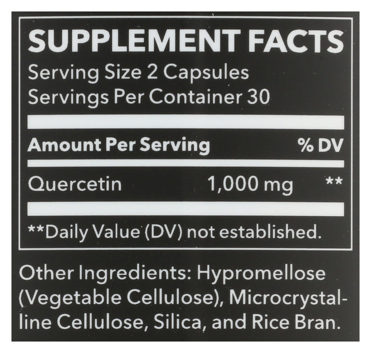Quercetin Flavonoid, 1000mg, 60 vcap
