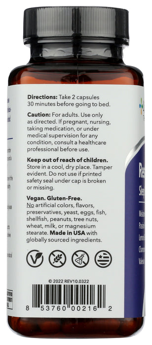Rest-ZZZ Sleep Support, 60 vcap