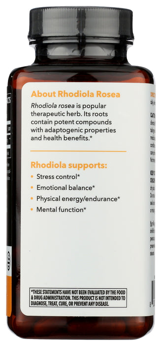 Rhodiola Root, 600mg, vcap