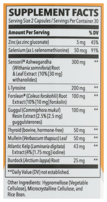 Thyro-T Thyroid Support, 60 cap