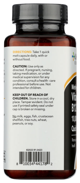 Vitamin B12, 10000mcg, 60 melts