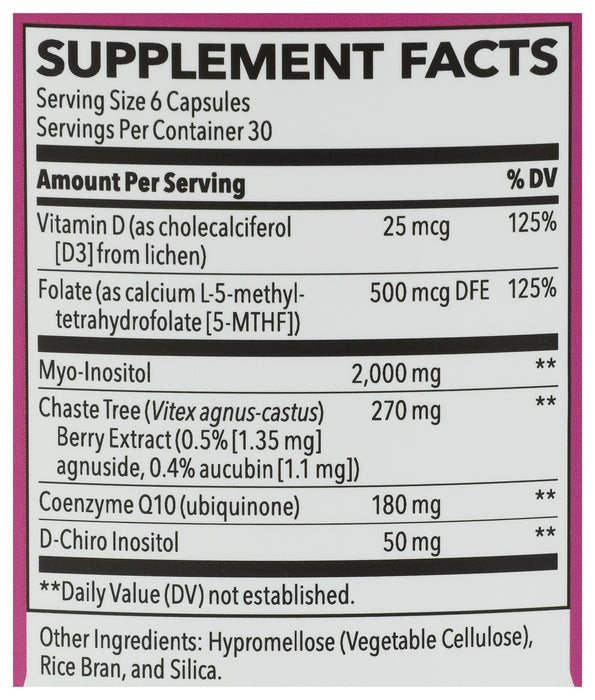 Women's Fertili-T Ovarian Support, 180 vcap