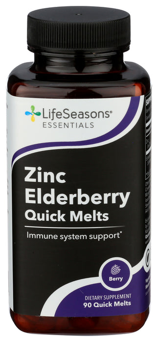 Zinc Elderberry Immune Support, 90 melts