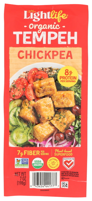 Organic Chickpea Tempeh, 7 oz
