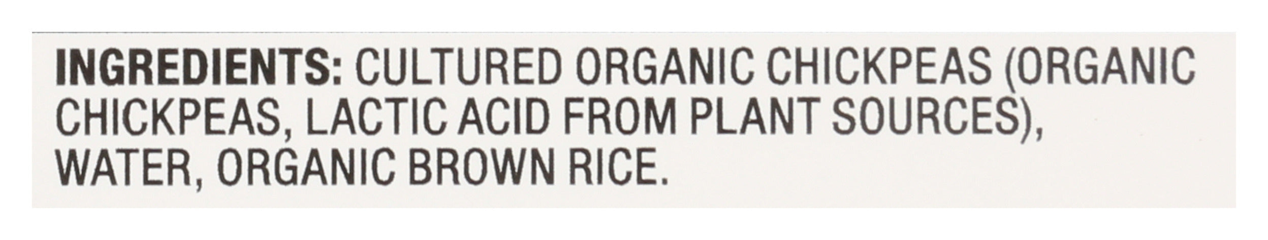 Organic Chickpea Tempeh, 7 oz