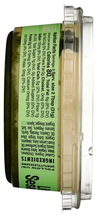 Herby Jalapeno Hummus, 8 oz