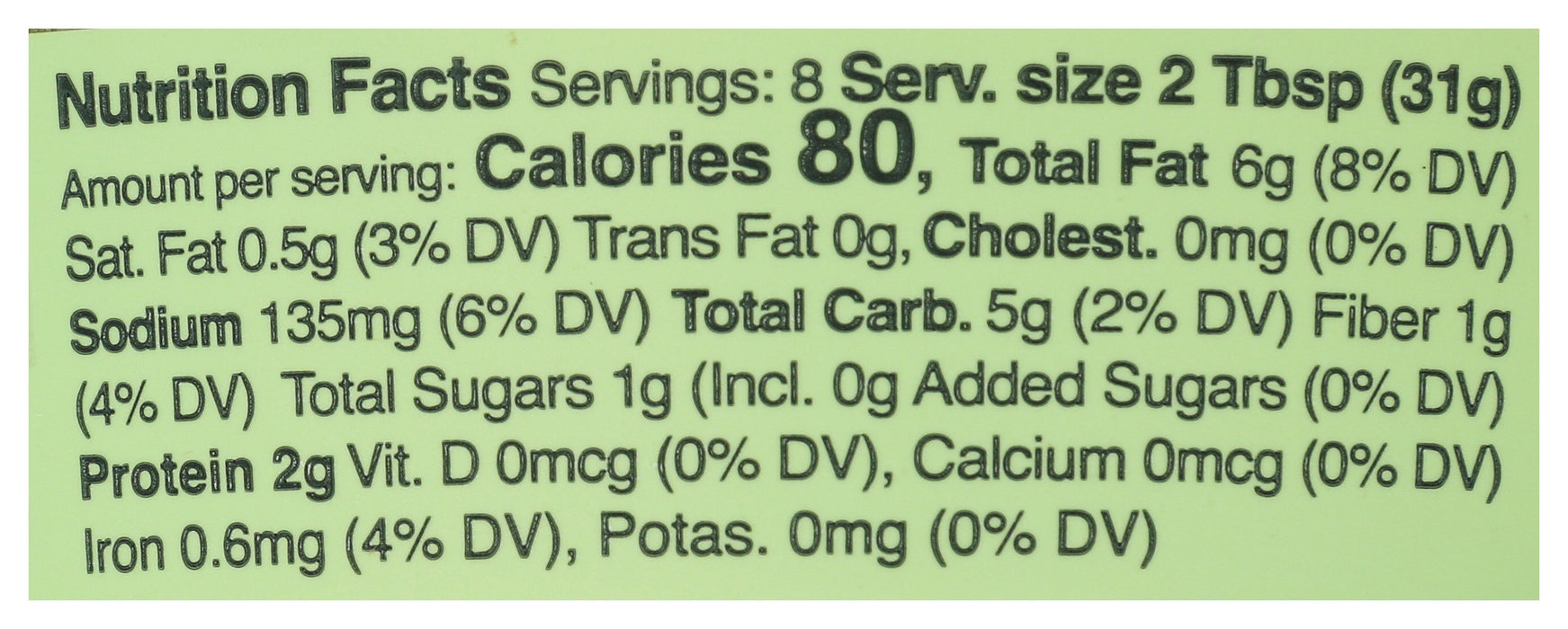 Herby Jalapeno Hummus, 8 oz