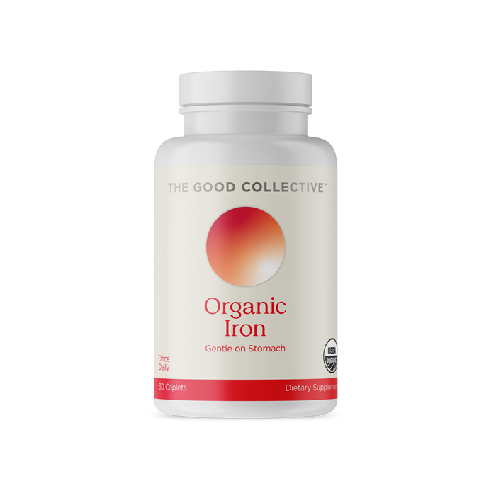 Organic Iron, 18mg, 30 capl