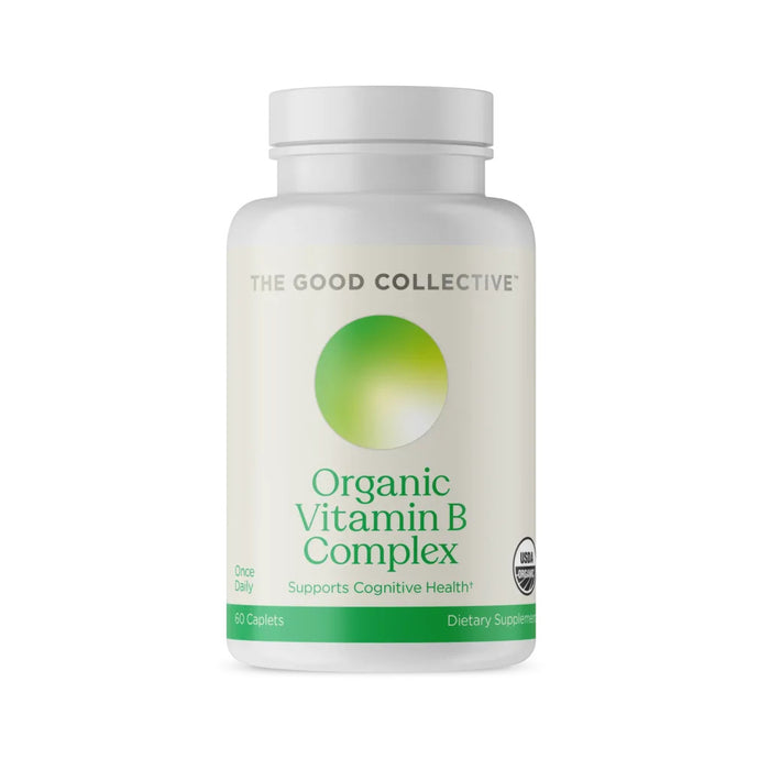 Organic Vitamin B Complex, 60 capl