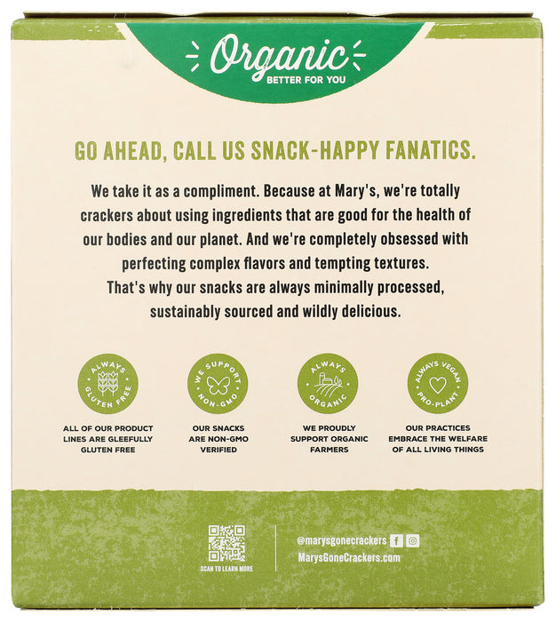 Herb Original Crackers, Org GF, 4 oz