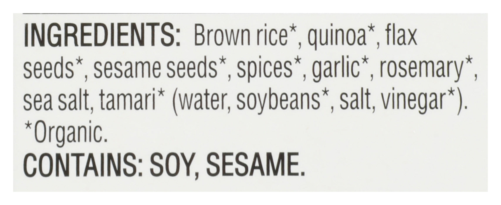 Herb Original Crackers, Org GF, 4 oz