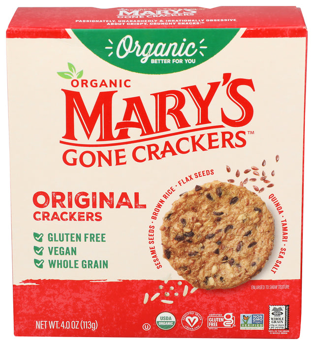Original Crackers, Org, Org GF, 4 oz