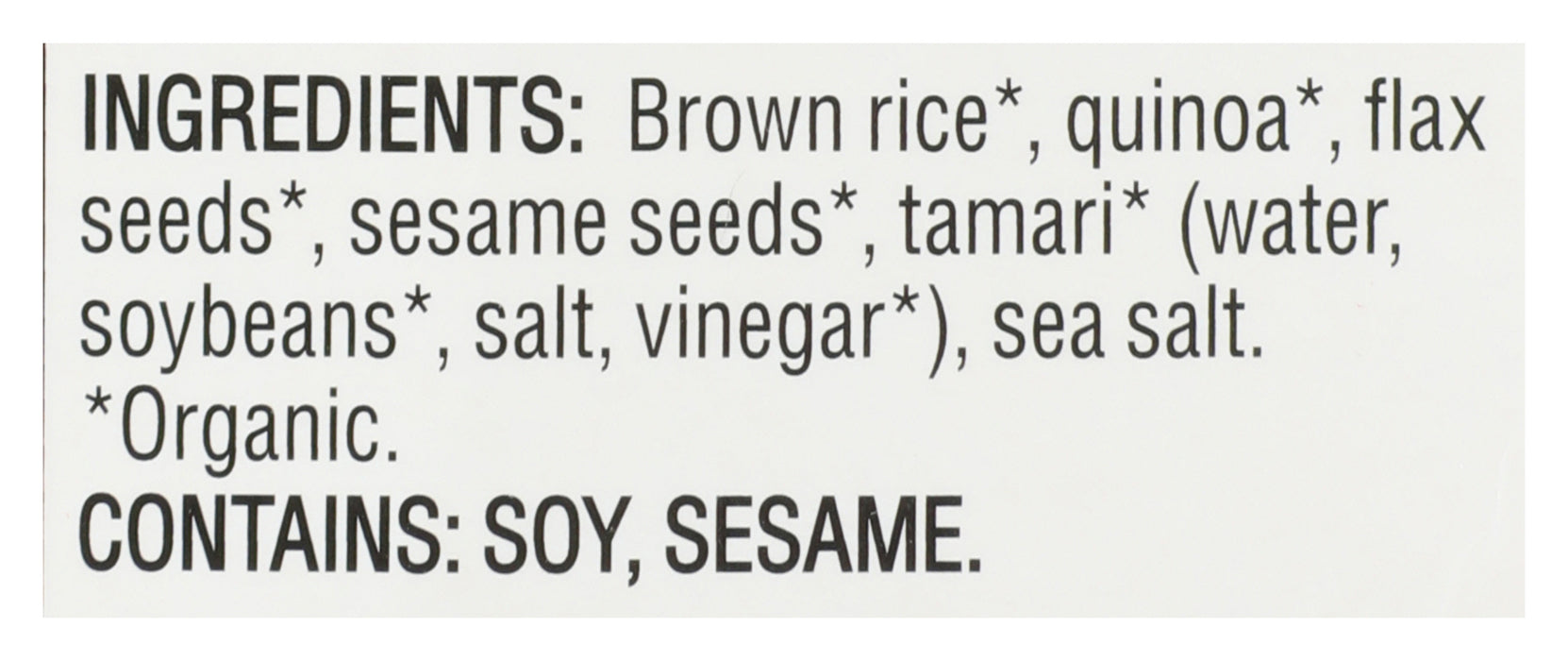 Original Crackers, Org, Org GF, 4 oz