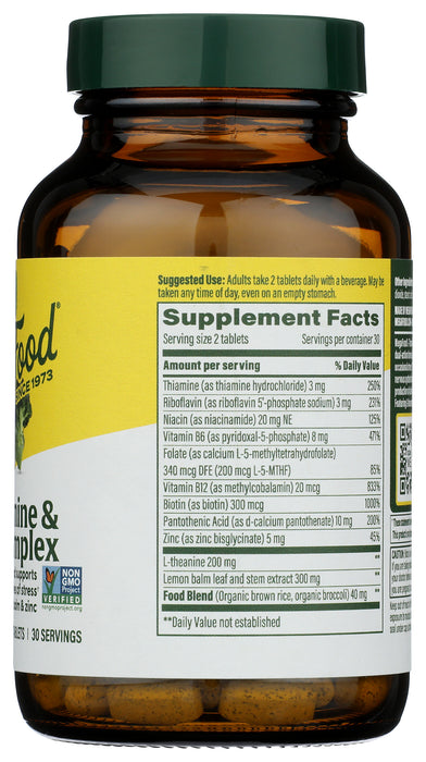 L-Theanine & B-Complex 200mg, 60 tab