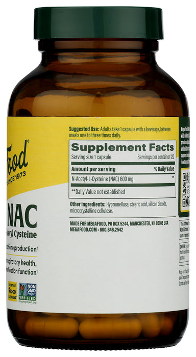 NAC 600 mg, 120 cap