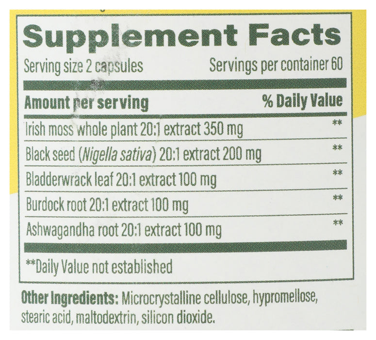 Sea Moss Complex, 120 cap