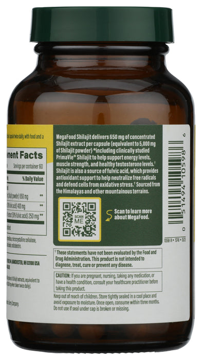 Shilajit, 60 cap