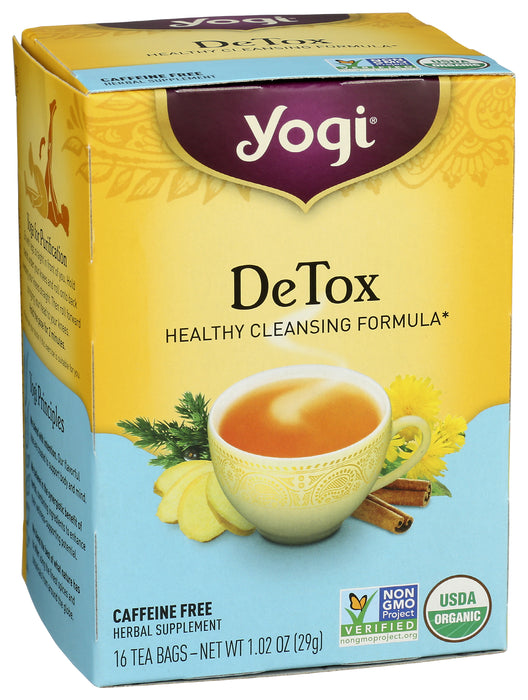 Detox Tea, Org, 16 tbag