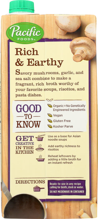 Mushroom Broth, Org, 32 fl oz