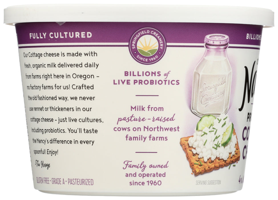 Probiotic 4% Cottage Cheese, Org, 16 oz
