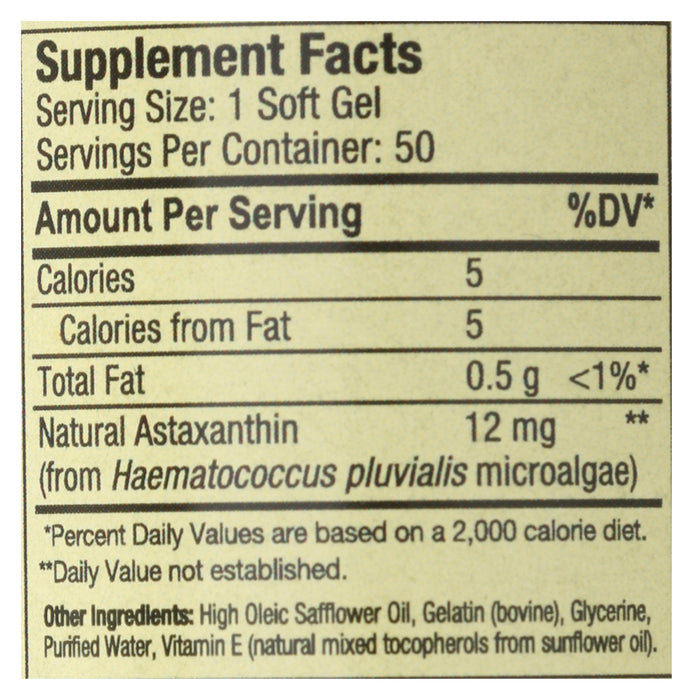 BioAstin 12 mg, 50 sgel