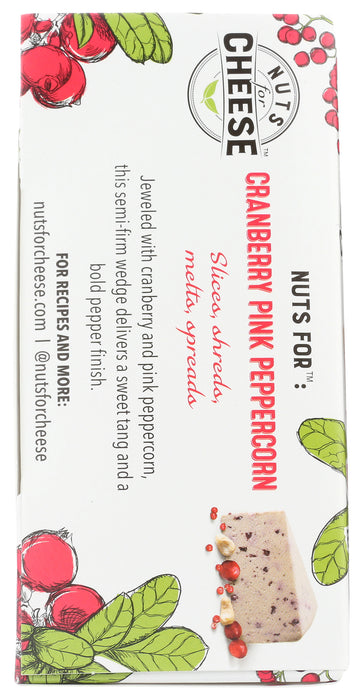Cranberry Pink Peppercorn DF Cheese, Org, 4.2 oz