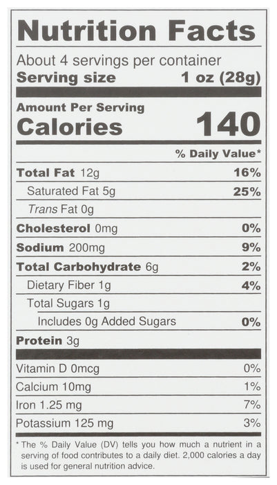 Cranberry Pink Peppercorn DF Cheese, Org, 4.2 oz