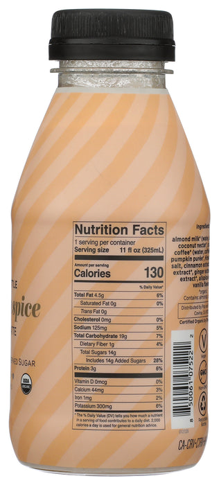 Almond Pumpkin Cold Brew, Org, 11 fl oz