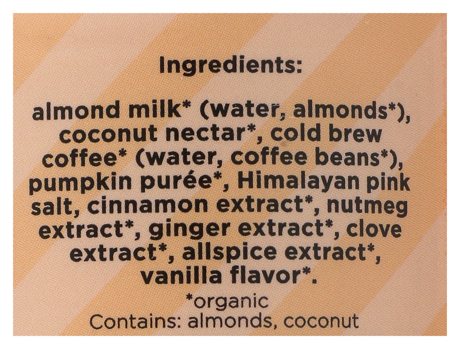 Almond Pumpkin Cold Brew, Org, 11 fl oz