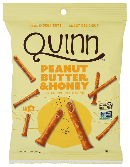 Peanut Butter & Honey Filled Pretzel Sticks, GF, 6 oz