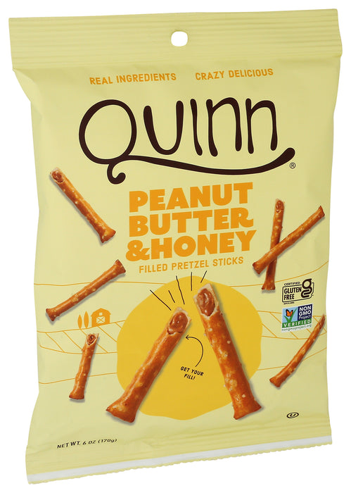 Peanut Butter & Honey Filled Pretzel Sticks, GF, 6 oz