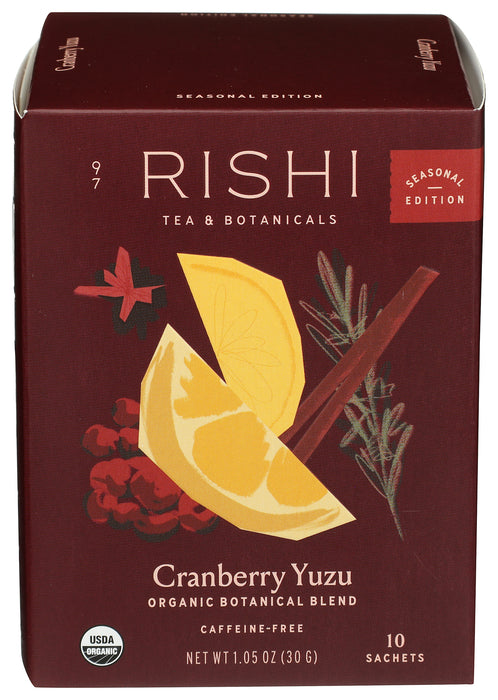Cranberry Yuzu Tea, Org, 1.05 oz
