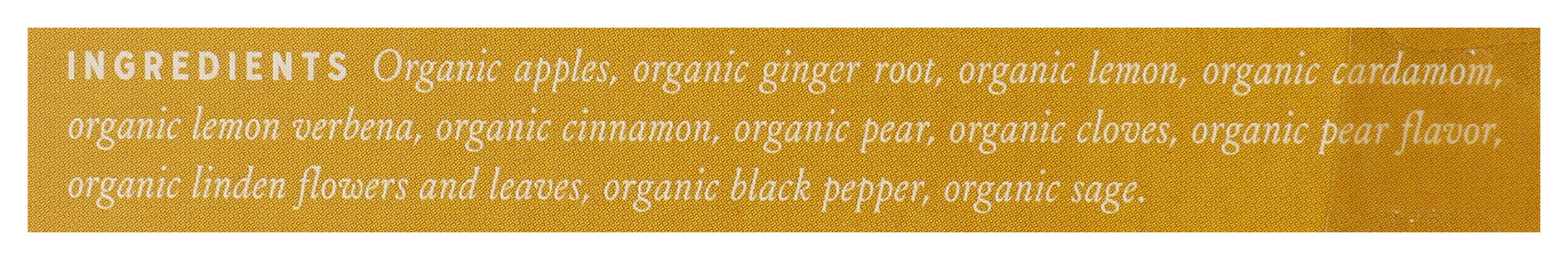 Poached Pear Tea, Org, 1.05 oz
