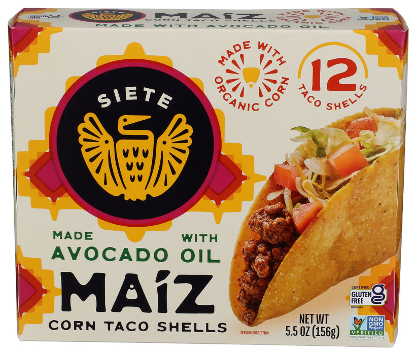 Avocado Oil Corn Shell Tacos, 5.5 oz