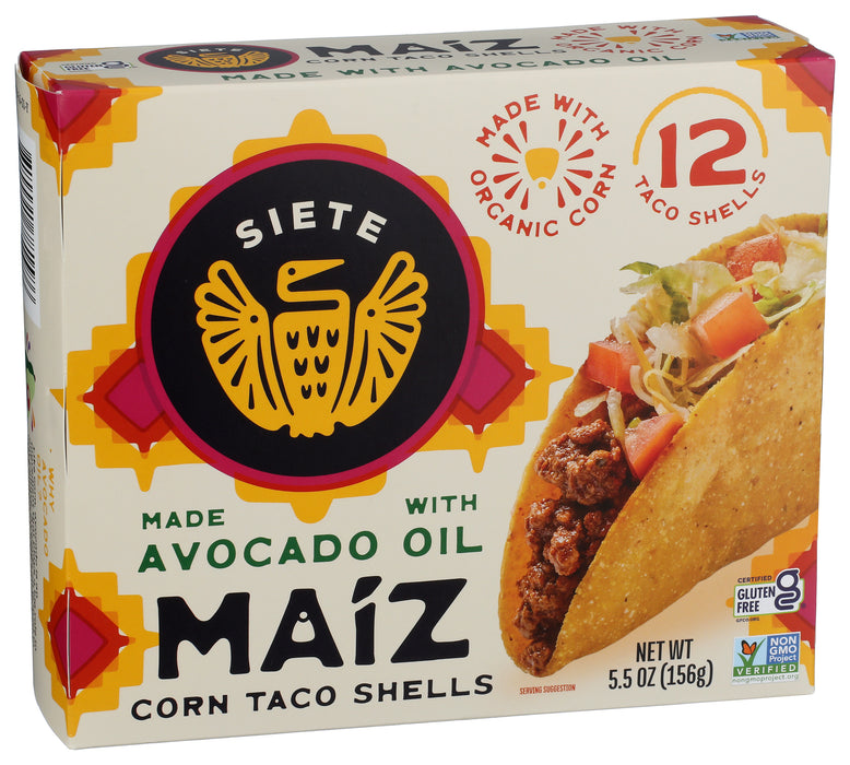 Avocado Oil Corn Shell Tacos, 5.5 oz