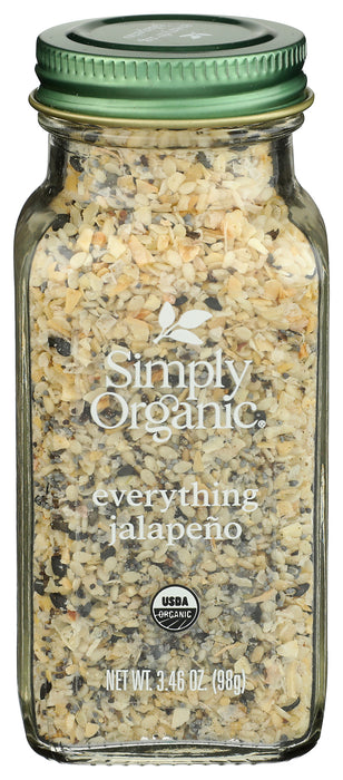 Everything Jalapeno Seasoning, Org, 3.46 oz