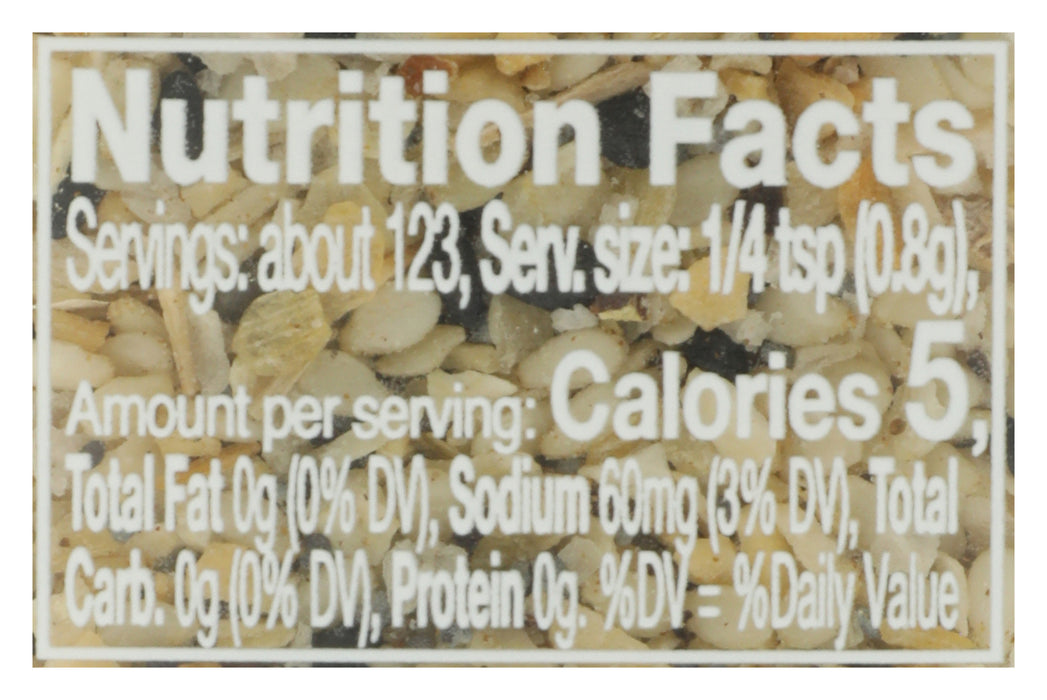 Everything Jalapeno Seasoning, Org, 3.46 oz