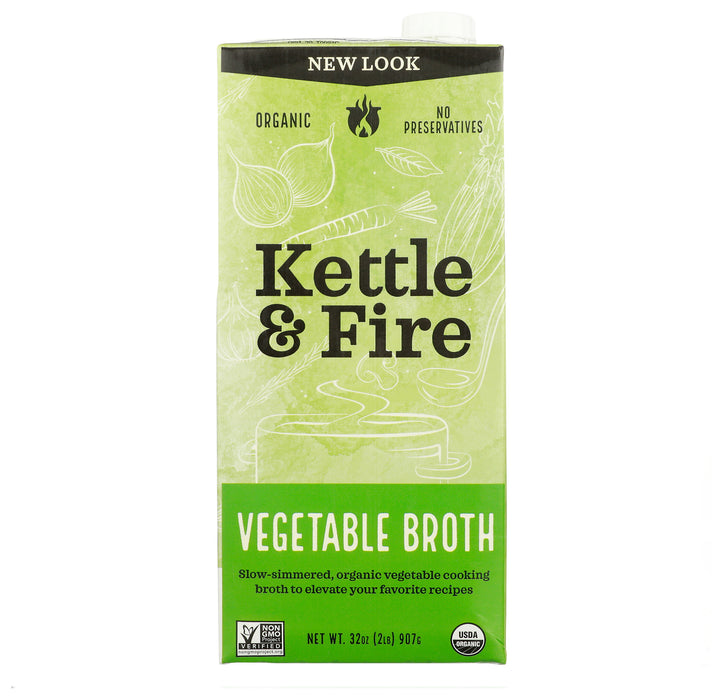 Vegetable Broth, Org, 32 oz