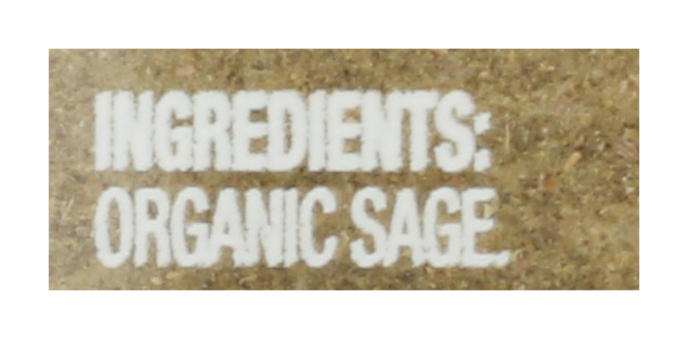 Sage Ground, Org, 1.2 oz