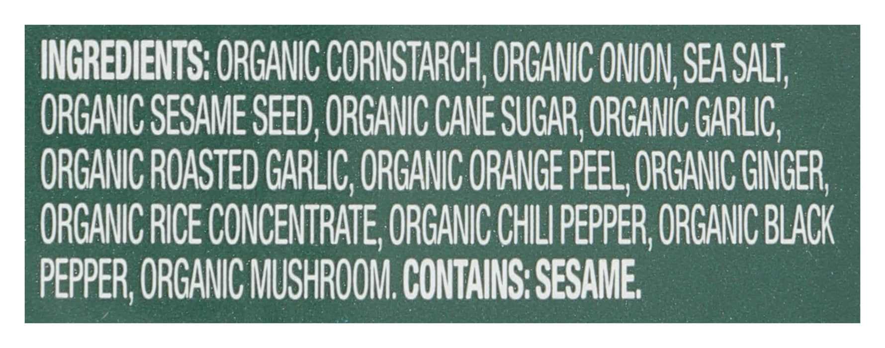 Unami Ginger Seasoning, Org, GF, .99 oz