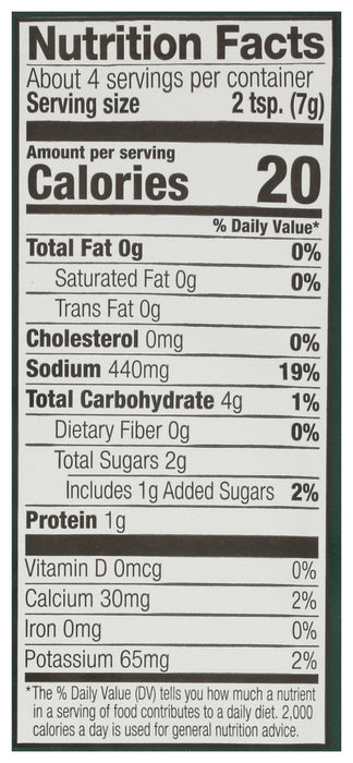 Zesty Ranch Seasoning, Org GF, .99 oz