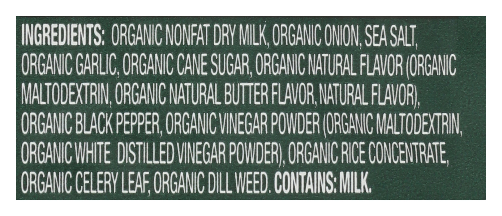 Zesty Ranch Seasoning, Org GF, .99 oz